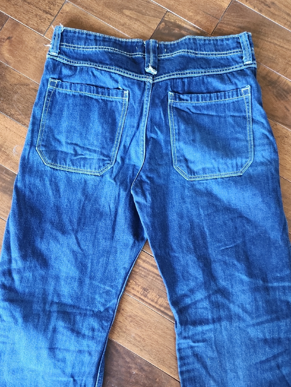 We The Free Button Fly Wide Leg Jeans Size 28 - Picture 8 of 14